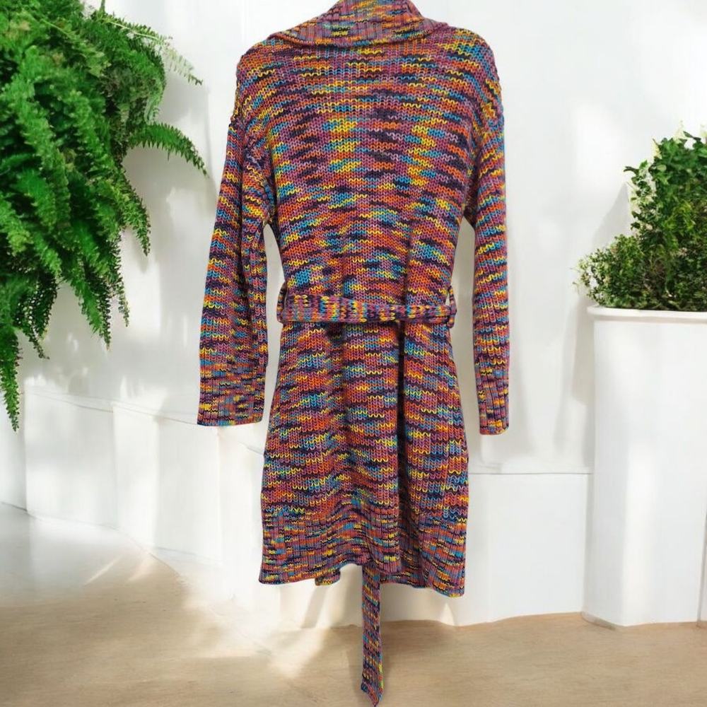 STAUD Colorful Knit Robe and Dress Set - Picture 3 of 8